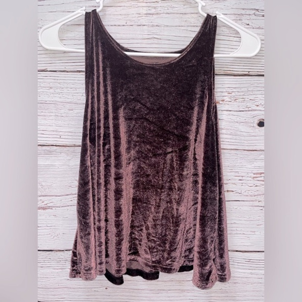 American Eagle Outfitters First Essentials Velour Tank